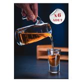 HUBBYCHEF 6'lı Boston Shot Bardağı 28ml