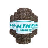 Hubrendy Tedarik 5 Adet Polyester Simli Makrome İpi Sg-2080