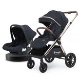 Huggy Mate 5 İn 1 Extra Parlak Çift Yönlü Travel Bebek Arabası