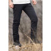 Huğlu İçi Şardonlu Kışlık Outdoor Pantolon - 010 - Siyah