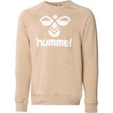 Hummel Kopenhang Erkek Bej Bisiklet Yaka Sweatshirt - Krem