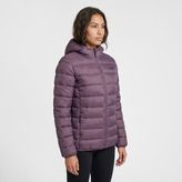 Hummel Lightweight Puffer Kadın Mor Kapüşonlu Mont - S