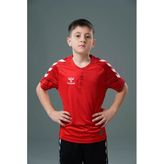Hummel Line Kamp Tişört Kırmızı Çocuk