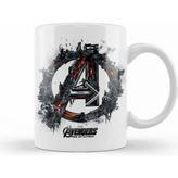 Humuts Avengers Flowers Marvel Beyaz Kupa