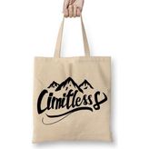 Humuts Cimitless Limitless Logo Preto Bez Çanta