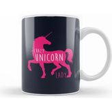 Humuts Crazy Unicorn Lady Kupa Bardak