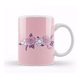 Humuts Cute Flowers Illustration Kupa Bardak