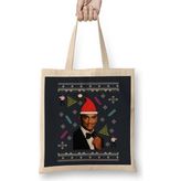 Humuts Fresh Prince Of Bel Air Carlton Dance Christmas Knit Pattern Bez Kadın Günlük Çanta