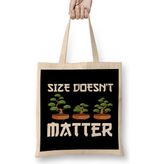 Humuts Funny Size Doesn't Matter Small Bonsai Tree Plant Bez Çanta