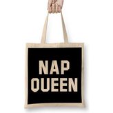 Humuts Nap Queen White Text Bez Çanta