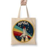 Humuts Nasa Rocket Logo Bez Çanta