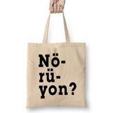 Humuts Nörüyon 01 Bez Kadın Günlük Çanta