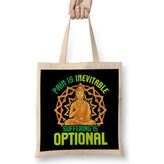 Humuts Pain is Inevitable Suffering is Optional Meditate Bez Kadın Günlük Çanta