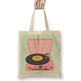 Humuts Pink Vintage Record Player 01 Bez Çanta