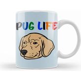 Humuts Pug Life Beyaz Kupa