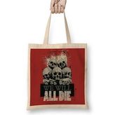 Humuts Punk We Wıll All Dıe Bez Kadın Günlük Çanta