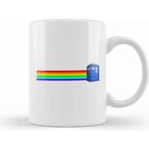 Humuts Rainbow Tardis Doctor Who Kupa