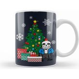 Humuts Sans Around The Christmas Tree Undertale Kupa