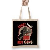 Humuts Shoot Film Not Guns Pacifist Filmmaker Director Bez Uzun Saplı Açık Bej Rengi Çanta