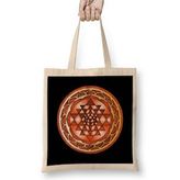Humuts Sri Yantra Bez Kadın Günlük Çanta