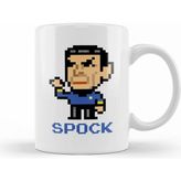 Humuts Star Trek Spock Pixel Character Kupa Bardak