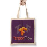 Humuts Tensorflow Logo 01 Bez Kadın Günlük Çanta