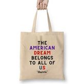 Humuts The American Dream Belongs To All Of Us Kamala Harris Bez Kadın Günlük Çanta