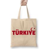 Humuts Türkiye Bez Kadın Günlük Çanta