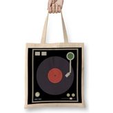 Humuts Vintage Record Player Vinyl Record Turntable Bez Çanta
