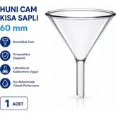 Huni Cam Kısa Saplı 60MM - 1 Adet