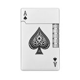 Hunter Soft Flame Beyaz Ace Design Metal Çakmak