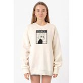 Hunter x Hunter Anime Neferpitou Ekru Kadın 2ip Sweatshirt