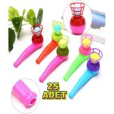 Hyd 25 Adet Saksafon Pipet Top Üfleme Nefes Kontrolü Oyunu Popit Eğitici Oyuncak