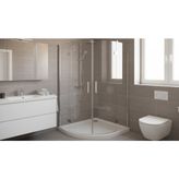 Hygge Oval Flat Duş Teknesi - 90 x 90