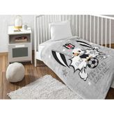 Hype Store Beşiktaş Klasik Taraftar Desenli Pamuk-Polyester Karışım Battaniye, Siyah, Beyaz, Bebek - 100 x 100 cm