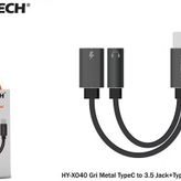 Hytech HY-XO40 Type C to 3.5 mm Jack + Type C Çevirici
