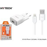 Hytech HYX15 İphone 1.1a Kablo ve Ev Şarj Adaptör