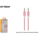 Hytech HYX70 1M Pembe 3.5Mm Stereo Ses Kablosu