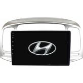 Hyundai Accent Era Araç Multimedya Android Ekran Carplay Double Teyp 2+32 9" 06-12 Silver Blueway