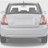 HYUNDAİ ACCENT ERA BAGAJ ÜSTÜ SPOİLER PİANO BLACK
