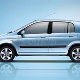 Hyundai Getz 2002-2011 6 Parça Krom Cam Çıtası