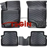 Hyundai Getz 2003 3D Havuzlu Paspas Siyah