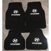 Hyundaı Getz Logolu Siyah Halı Paspas