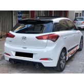 Hyundai i20 Spoiler Parlak Siyah (Plastik)