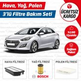 Hyundai İ30 1.6 Crdi Dizel Filtre Bakım Seti (2012-2015)