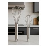 HZL HOME 2'li Paslanmaz Çelik Çırpıcı Seti