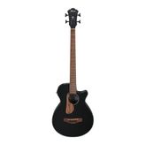 İbanez AEGB24E BKH Black High Gloss Akustik Bas Gitar