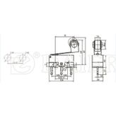 IC-162C Micro Switch Mini Makaralı KW10-Z4P