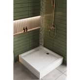 Icon Banyo 80 X 80 Kare Panelli H:15 Duş Teknesi