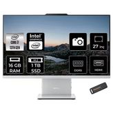 Ideacentre 27Irh9 Intel Core İ7 13620H 16Gb 1Tb Ssd 27" Fhd Fdos All İn One Bilgisayar & Per4 Usb Bellek F0hm004jtrp308